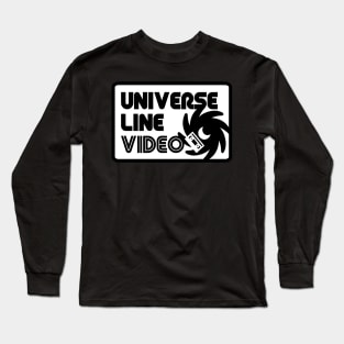 Universe Line Video (BW Switched) Long Sleeve T-Shirt